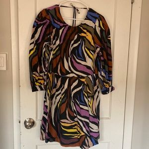 Who What Wear animal print dress.